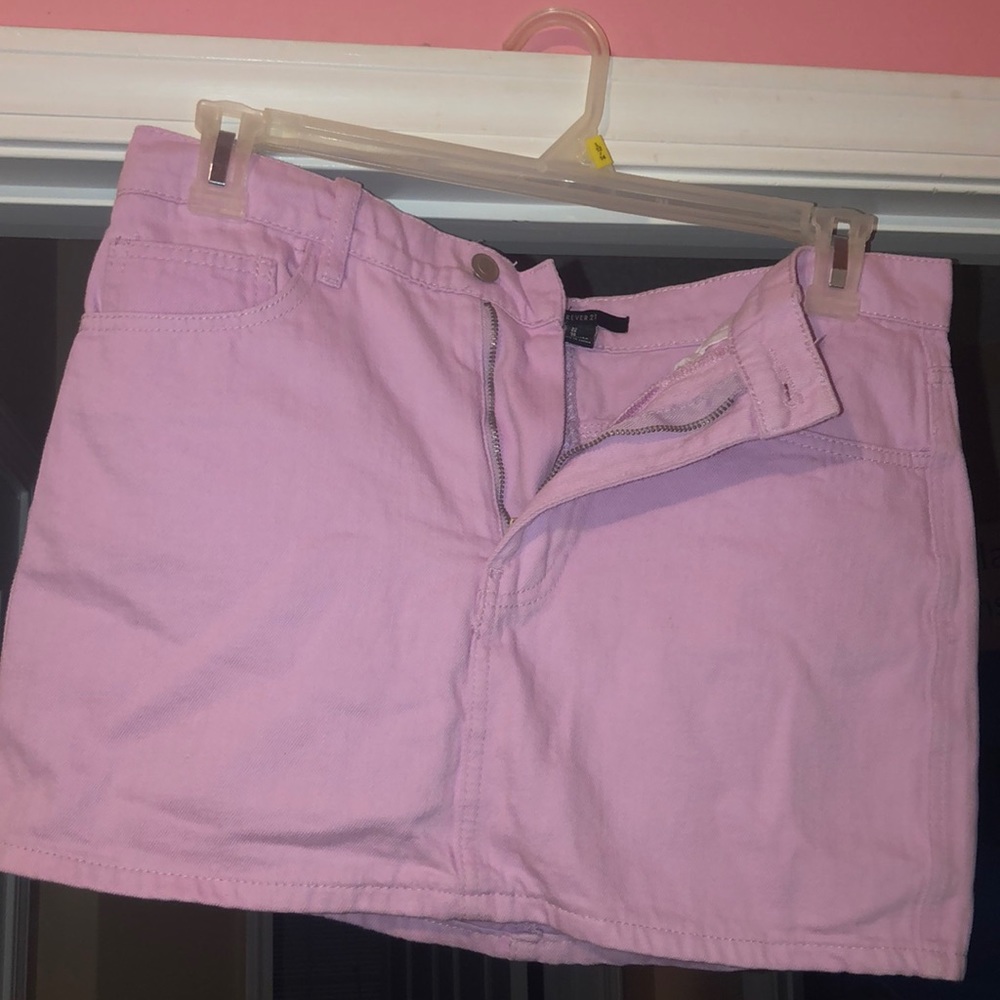 Purple Forever 21 skirt